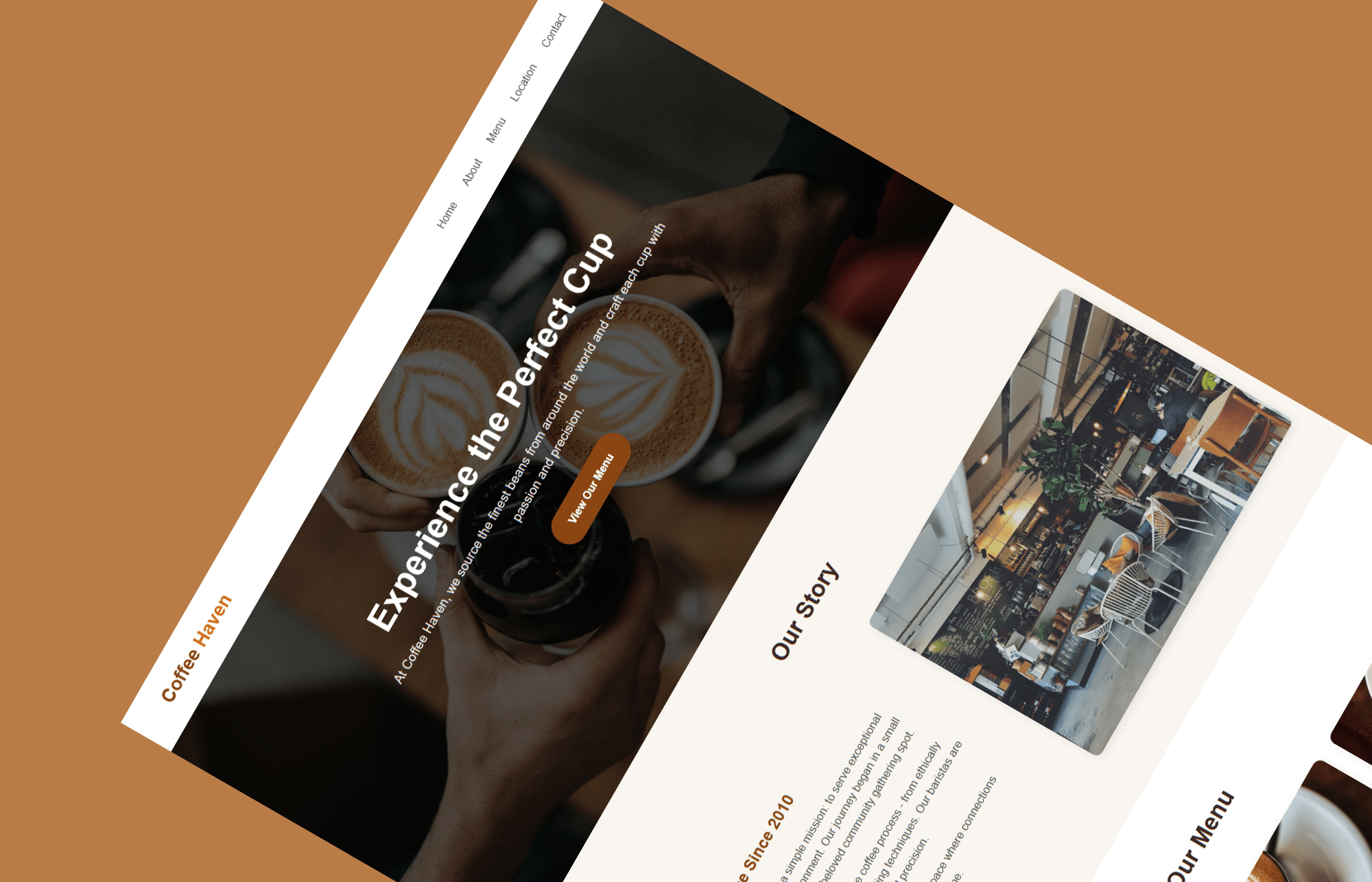 Coffee Haven - Premium Coffee Shop Website - Image 4