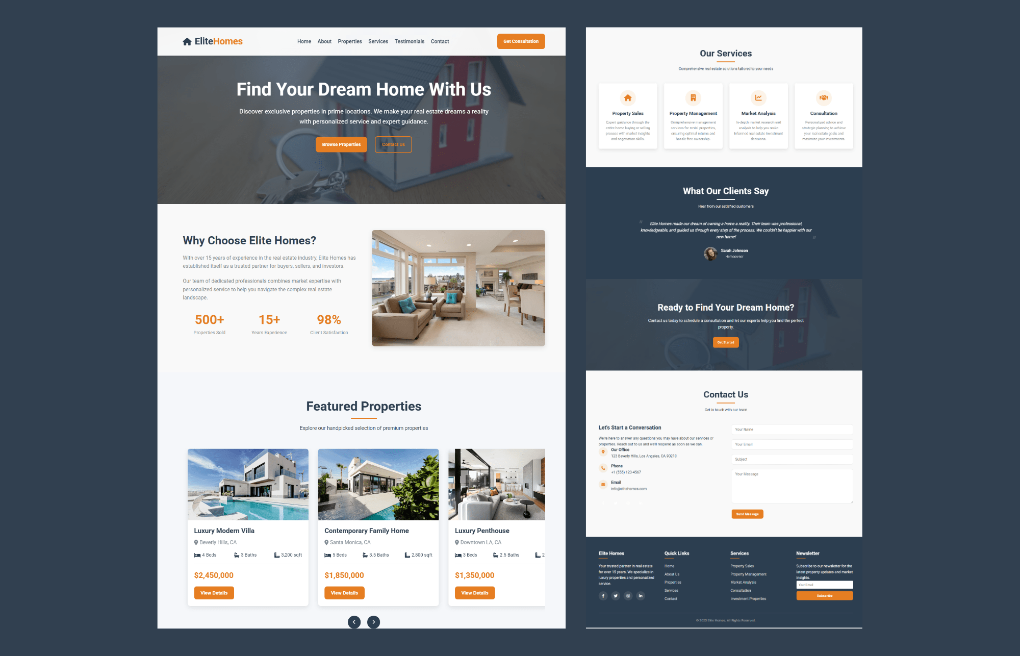 Elite Homes - Premium Real Estate Platform - Image 3